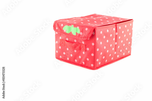 empty red box