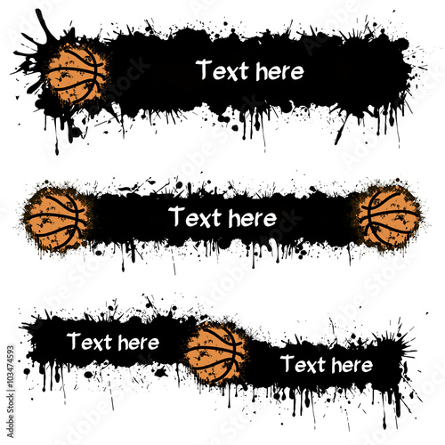 basketball and blots