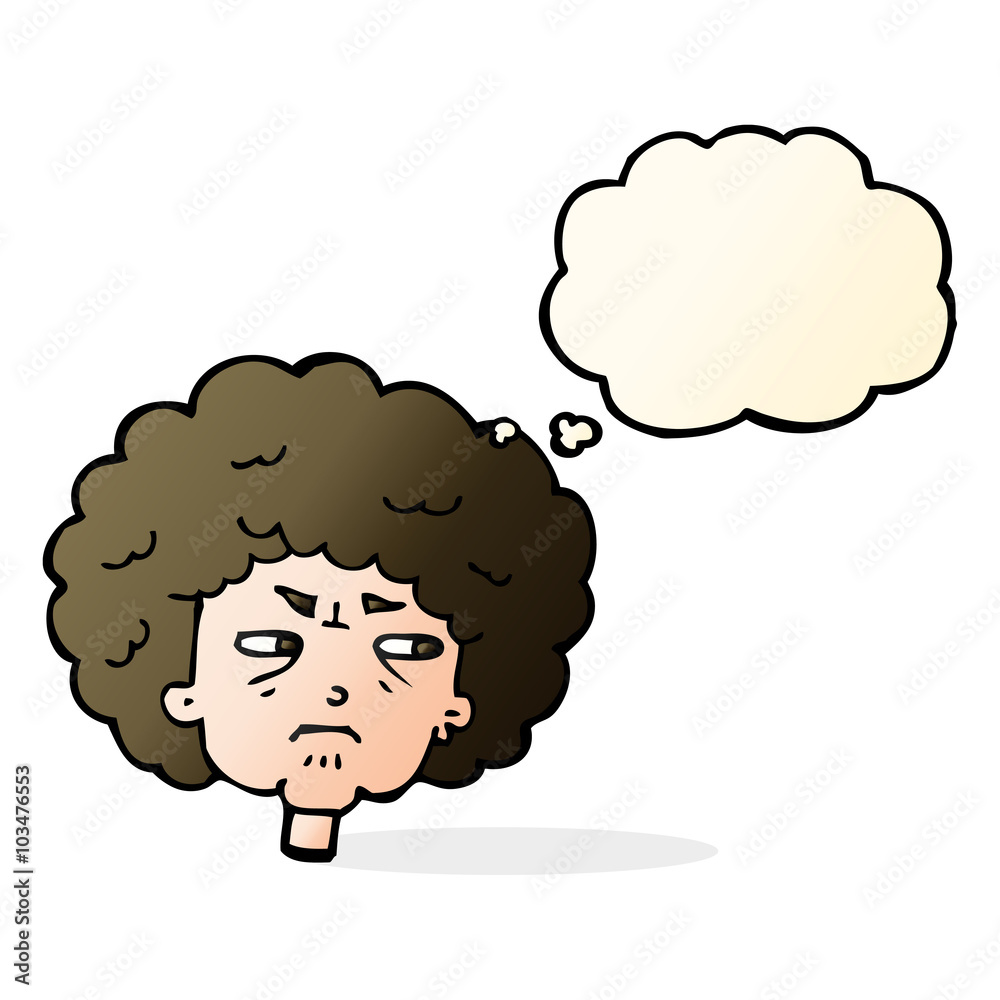 cartoon bitter old woman with thought bubble cartoon bitter old woman with thought bubble