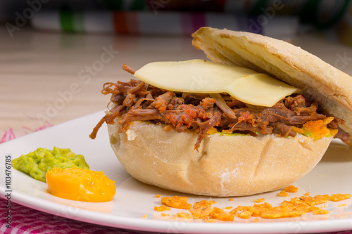 sándwich mexicano photo