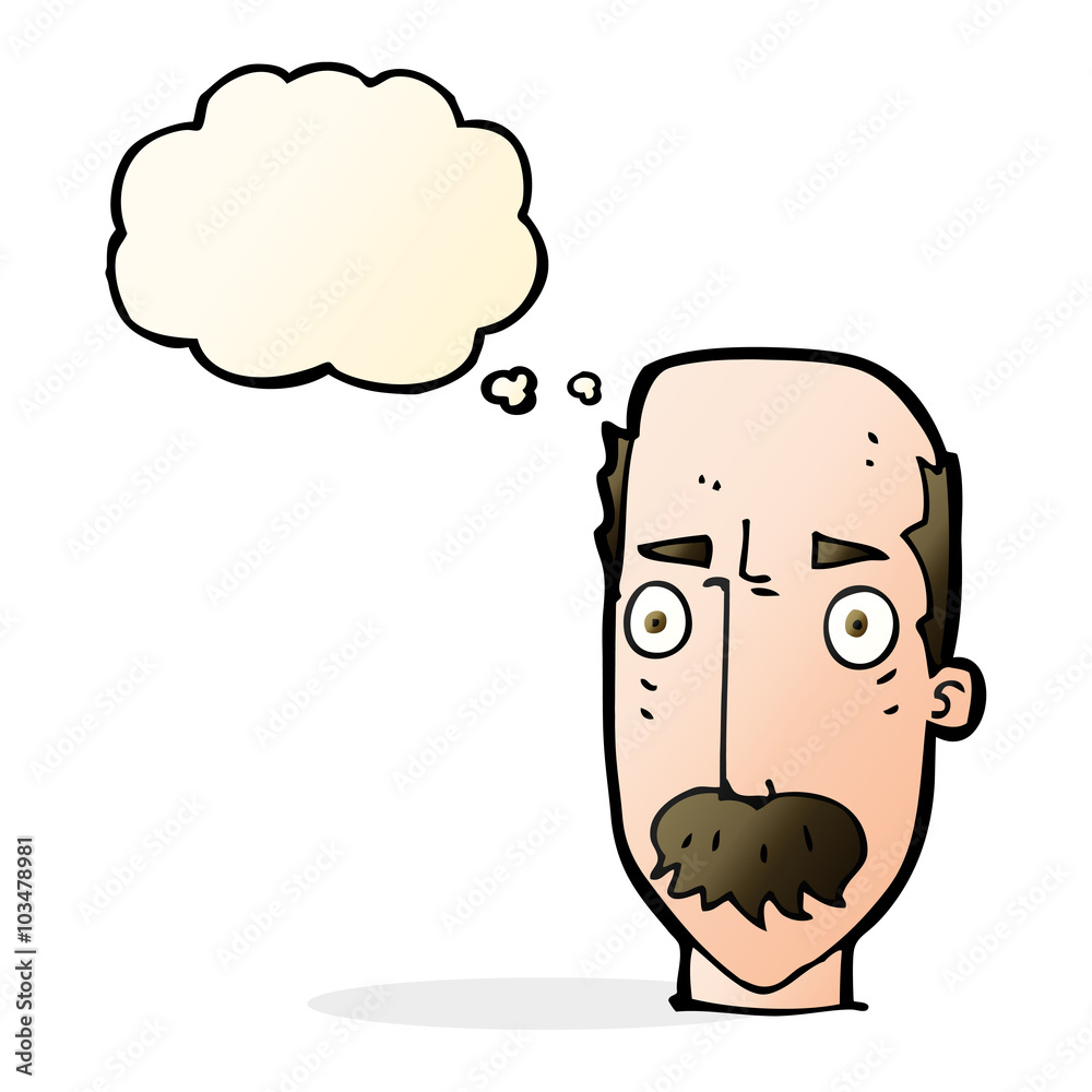 cartoon annoyed old man with thought bubble cartoon annoyed old man with thought bubble