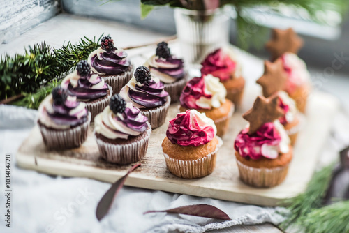 Christmas cupcakes