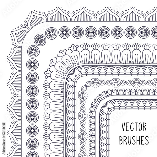 Ethnic brush collection