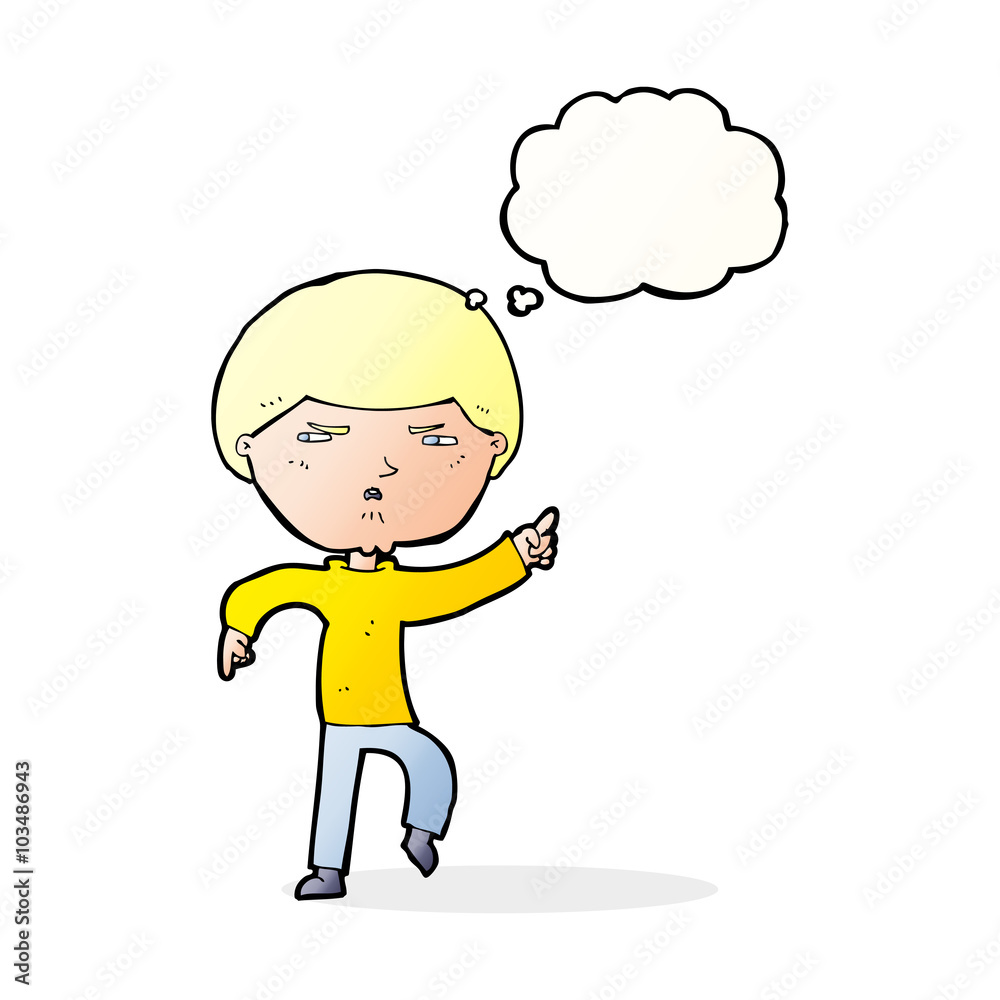 cartoon annoyed man with thought bubble cartoon annoyed man with thought bubble