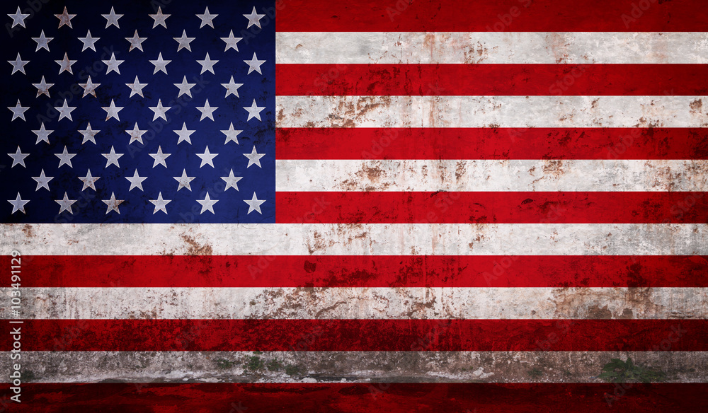Grunge USA Flag Grunge USA Flag
