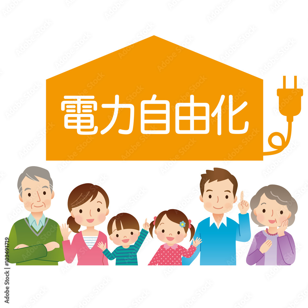 電力自由化 家族 電力自由化 家族