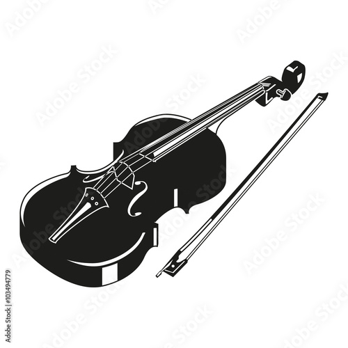 Силуэт скрипки