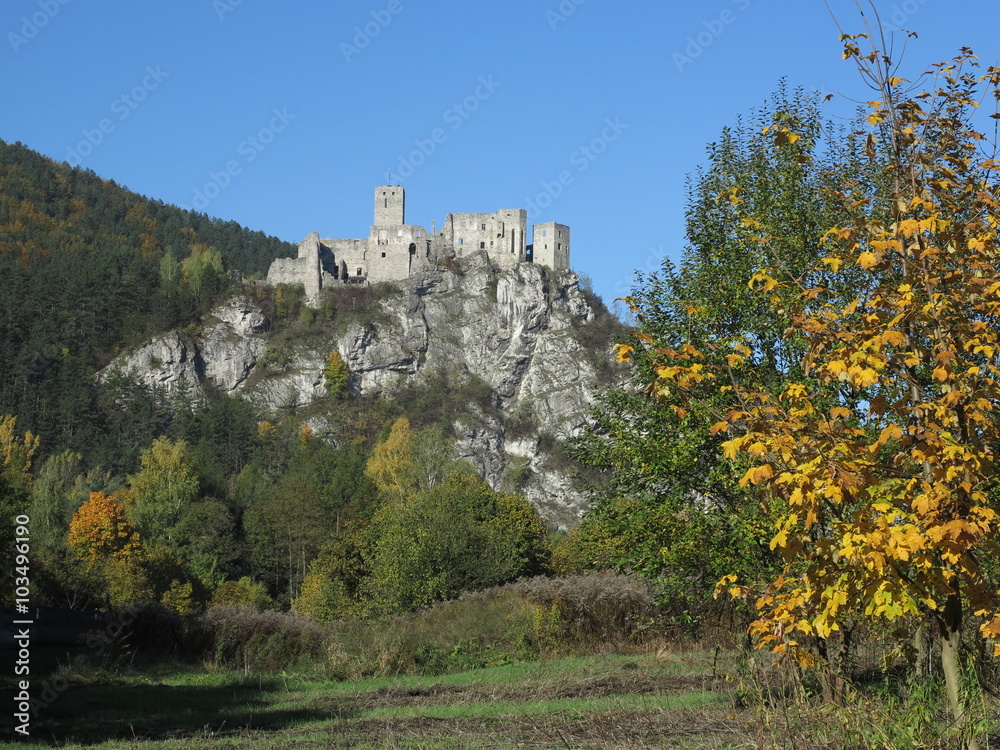 Strecno castle ruins, Slovakia
