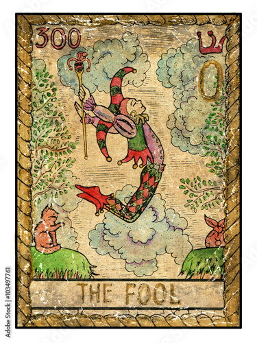 The old tarot card. The Fool