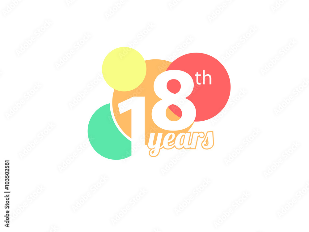 simple birthday and colorful simple birthday and colorful