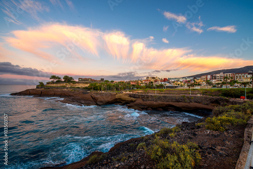 Los Christianos coastline