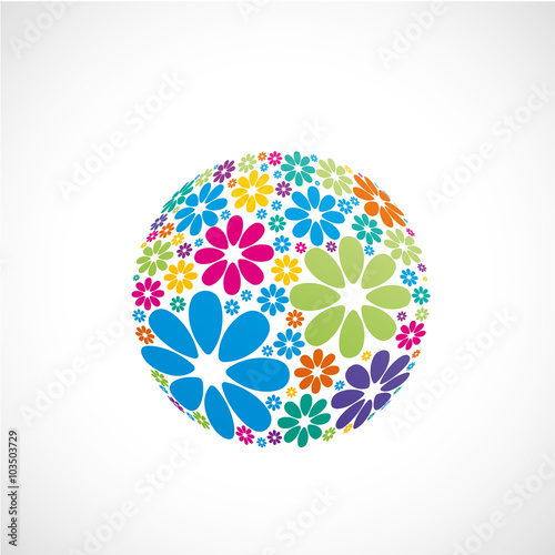 sphère floral