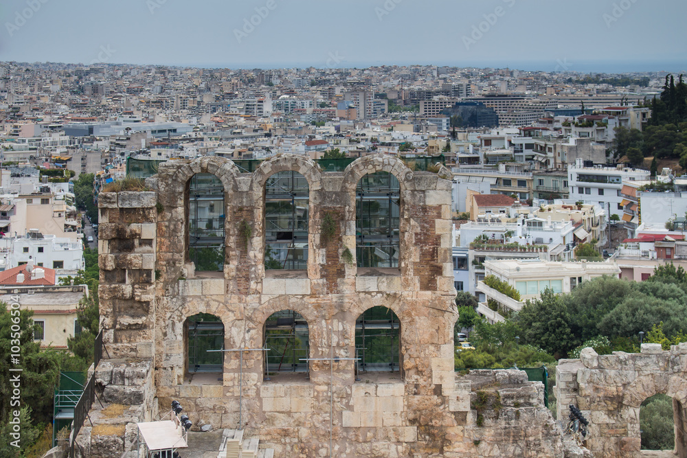 Athens city view, Greece