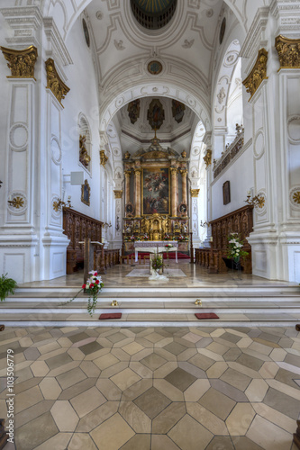 Parish Church of the Assumption, Weilheim, Upper Bavaria, Bavaria, Germany, Europe