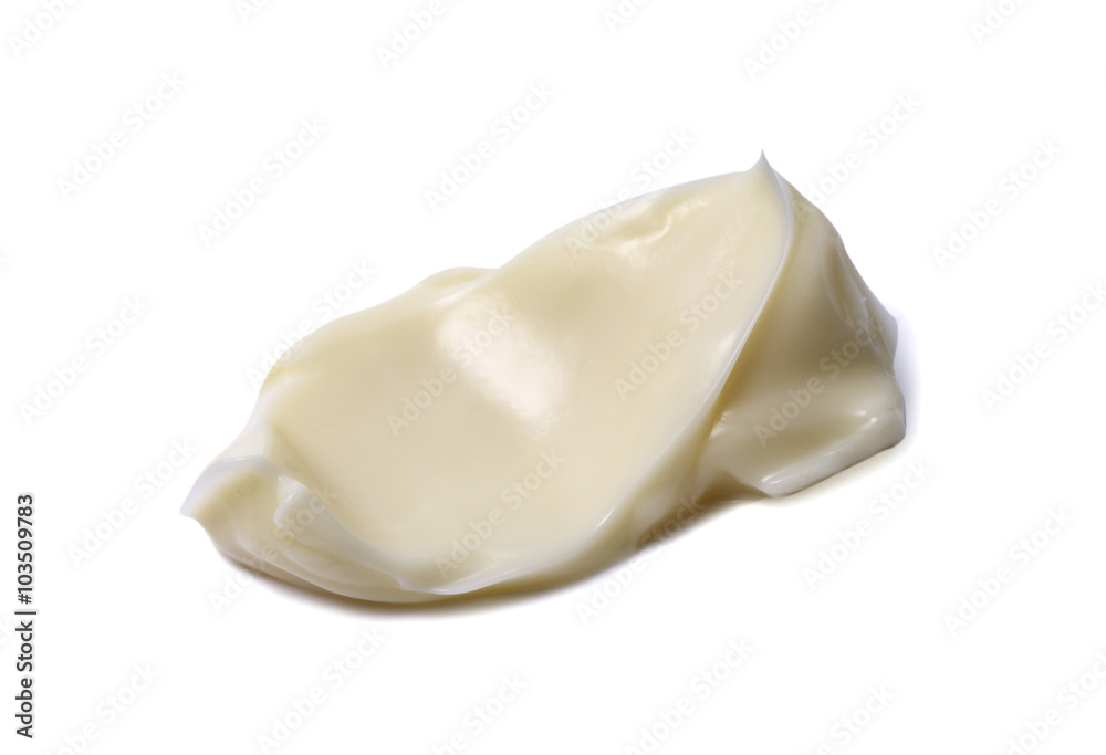 Cosmetic cream isolated on white Cosmetic cream isolated on white