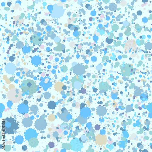 Splatter Dot Wallpaper Seamless Pattern.