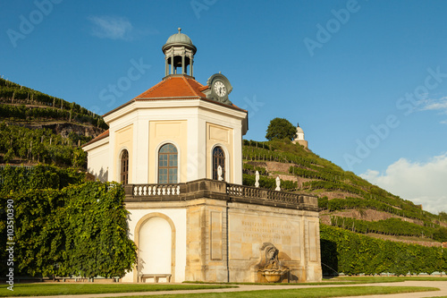 Radebeul Schloss Wackerbarth mit dem Belvedere