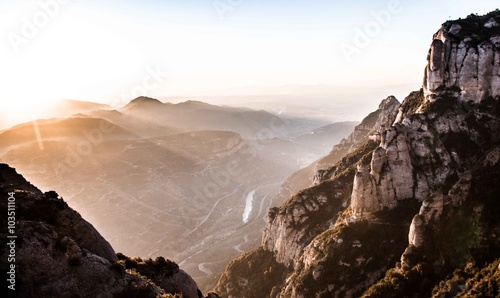 Stunning mountain views photo