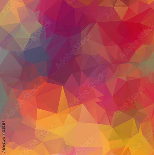  polygonal triangular modern alphabet design background