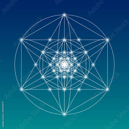 Sacred geometry symbol or element