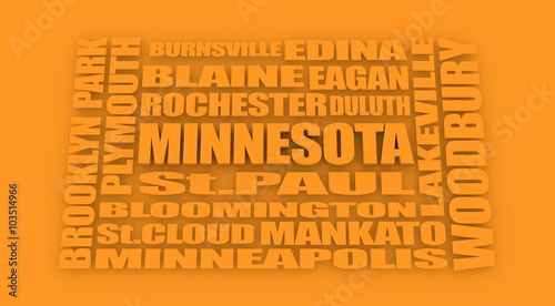 Minnesota state cities list photo