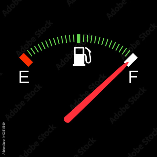 Fuel gauge photo