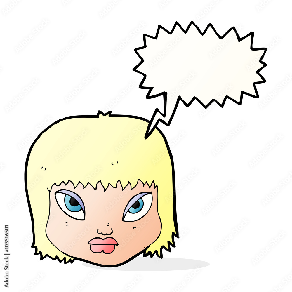 cartoon annoyed face with speech bubble cartoon annoyed face with speech bubble