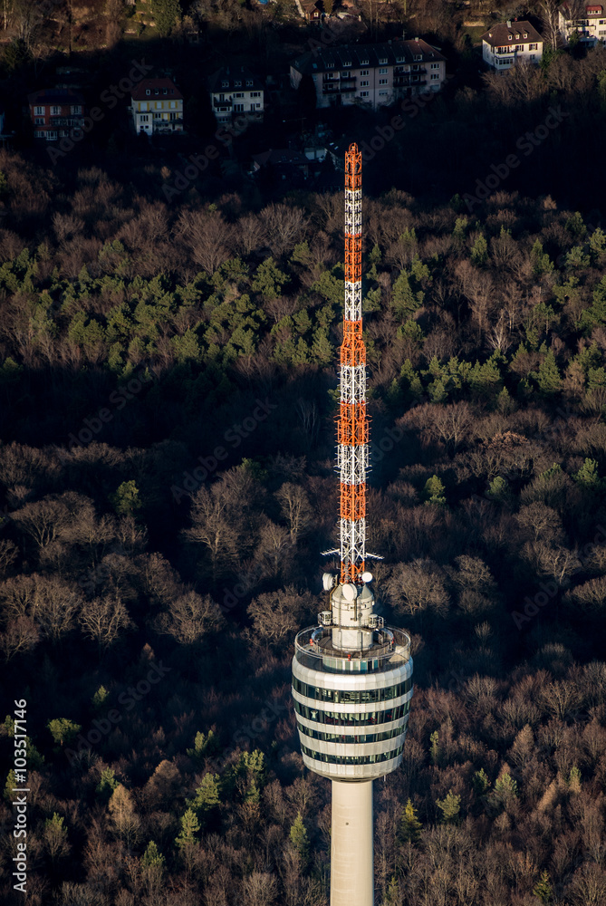 Obraz premium Fernsehturm Stuttgart
