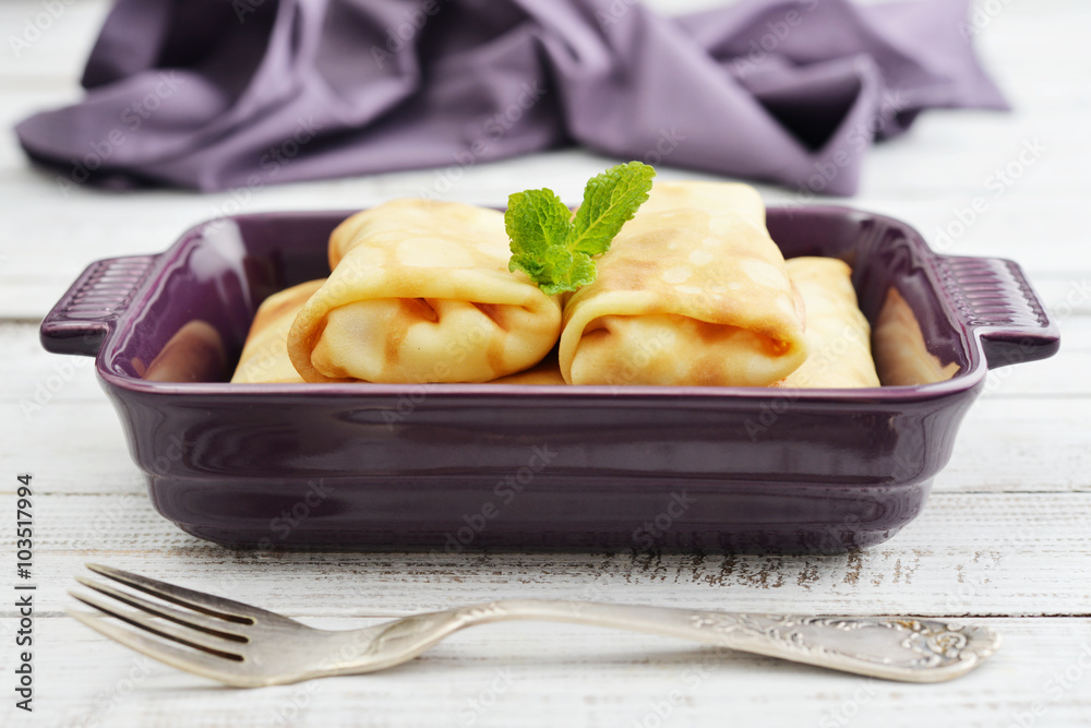 Stuffed pancakes Stuffed pancakes