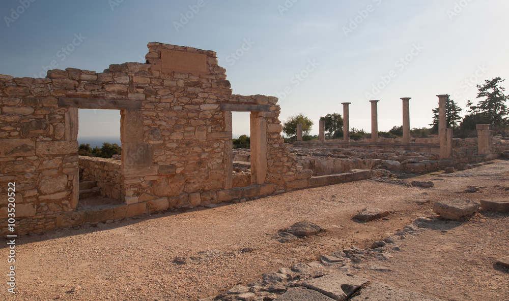 Cyprus Greece antic ruin