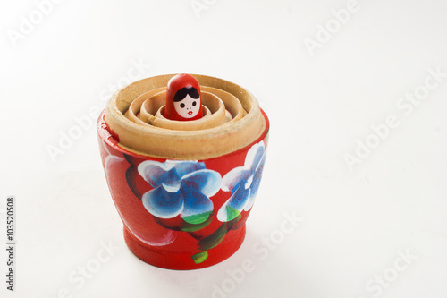 Babushka nesting  doll photo