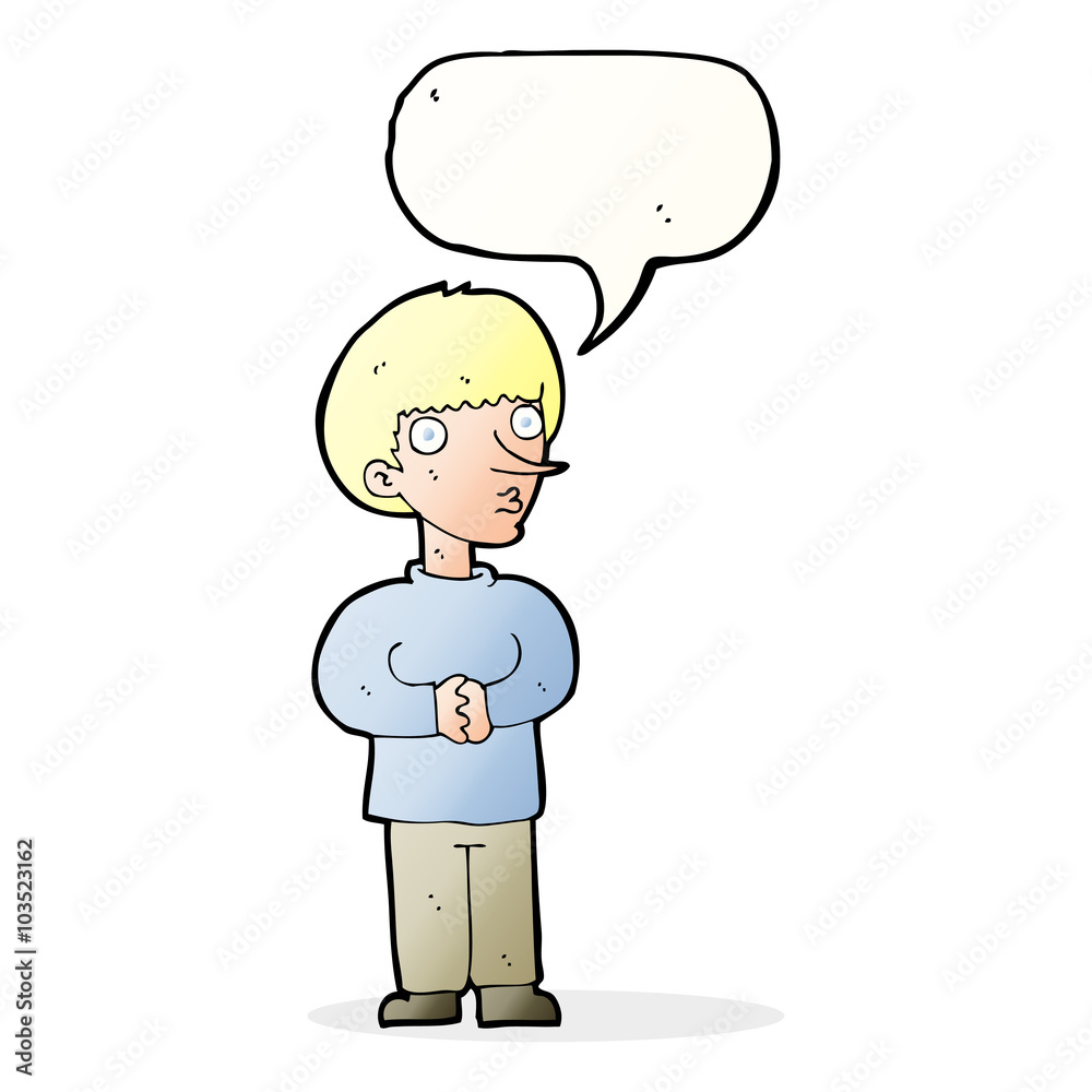 cartoon nervous man with speech bubble cartoon nervous man with speech bubble