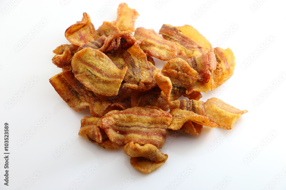 Banana chips snack Banana chips snack