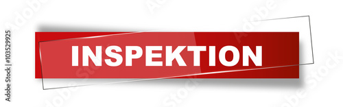 Button | Schild | Inspektion