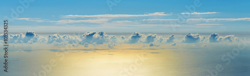 Εκτύπωση καμβά Clouds above the sea