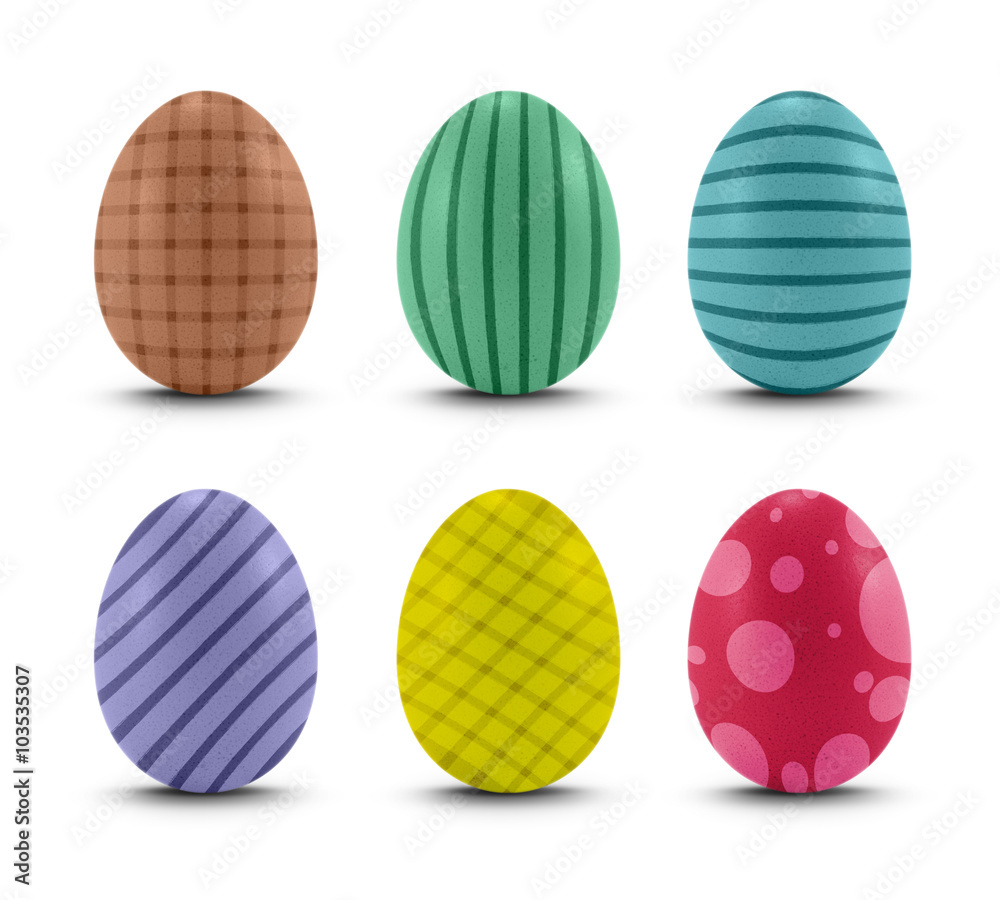 color skin pattern eggs set color skin pattern eggs set