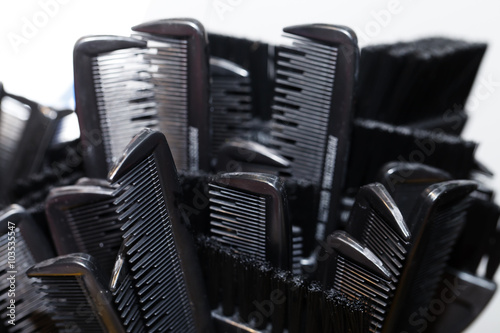 combs, tools, close-up