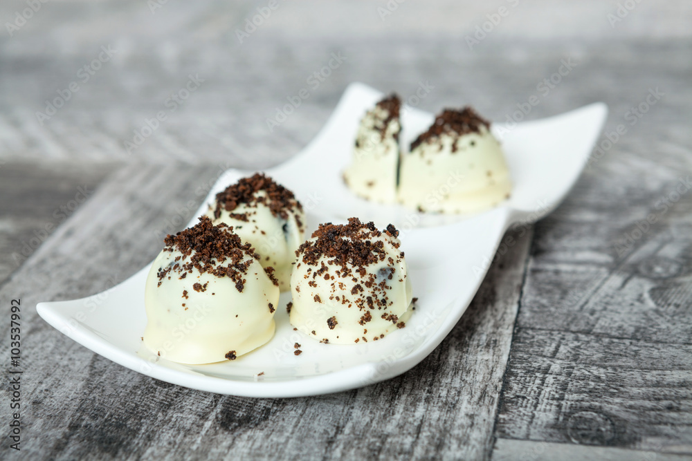 White Chocolate Truffles