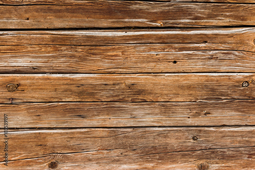 Holz Hintergrund rustikal, Bretterwand aus warmen Holz photo