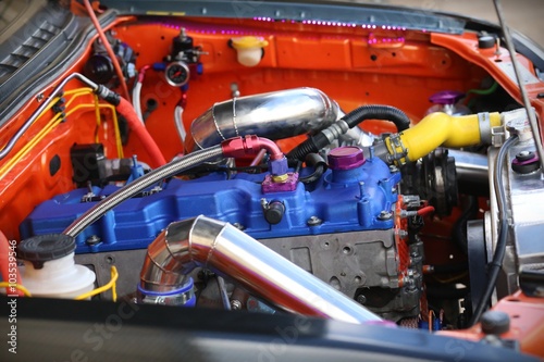 motor racing engine © nipol