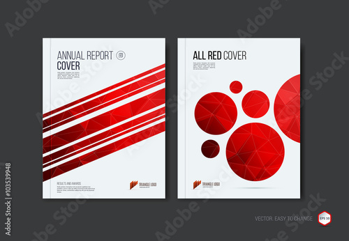 Set of abstract layout brochure, cover annual report template, m