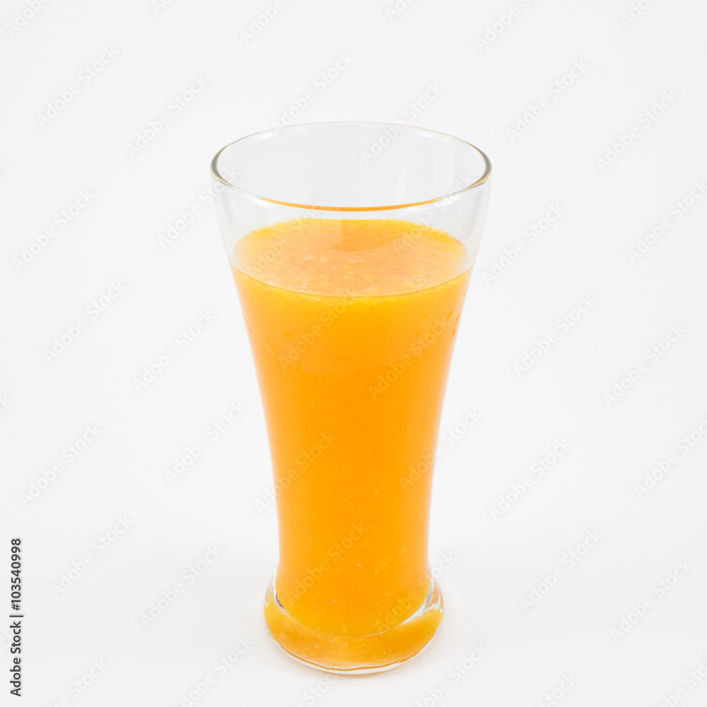 The glass of tasty pure orange juice for a good healthy. The glass of tasty pure orange juice for a good healthy.