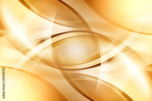 Amazing Gold Abstract Design