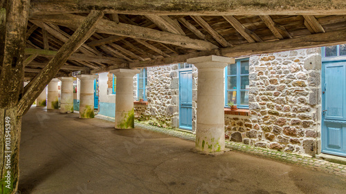 Halles de Moutiers-les-Mauxfaits en Vendée (France)