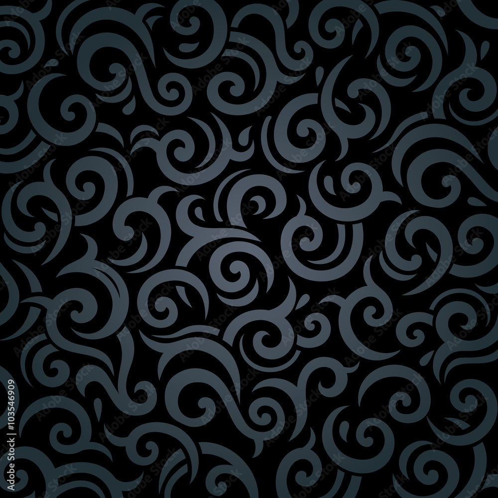 Black luxury vintage background