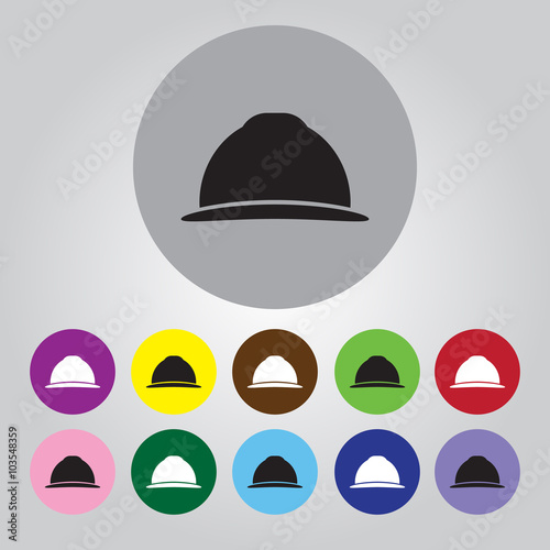 Working helmet icon