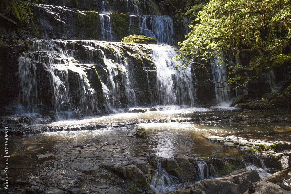Fototapeta premium Purakanui Wasserfall Catlins Neuseeland