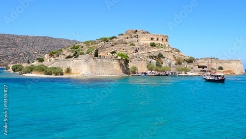 Fototapeta Naklejka Na Ścianę i Meble -  Ile de Spinalonga - Crète