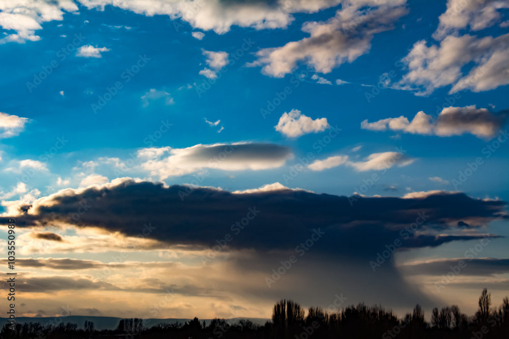 Rainy cloud Rainy cloud