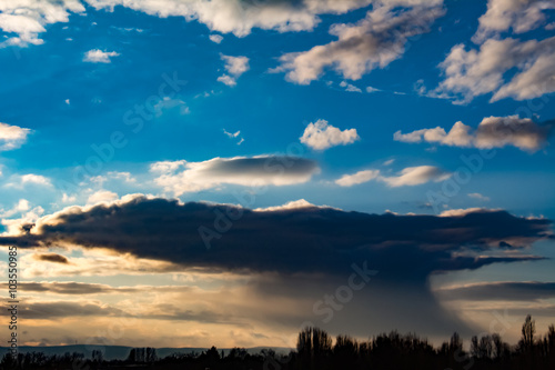 Rainy cloud photo